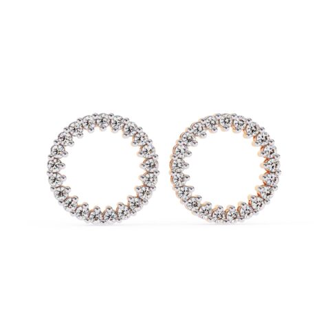 HARMÉ LUMÉ CIRCLE EARRINGS
