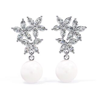 HARMÉ LUNARIA PEARL EARRINGS