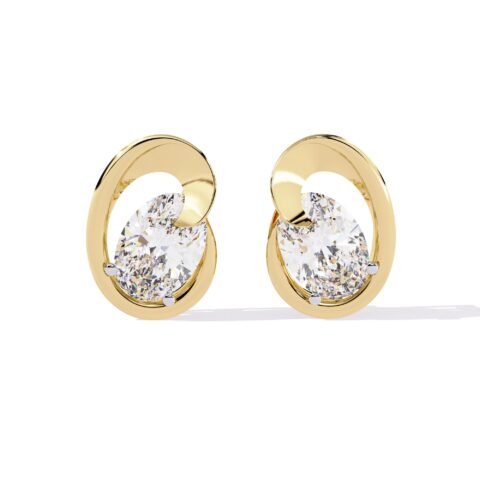 HARMÉ ORÉA SWIRL STUDS