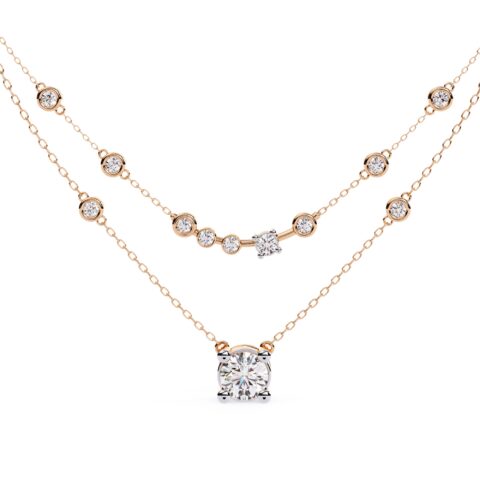 Eterna Dual Layer Necklace