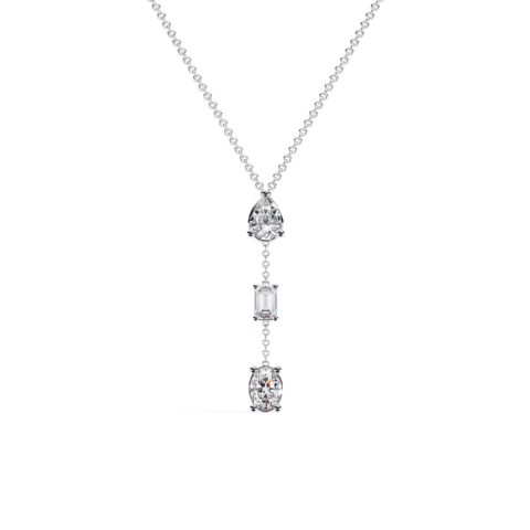 Trinity Drop Necklace