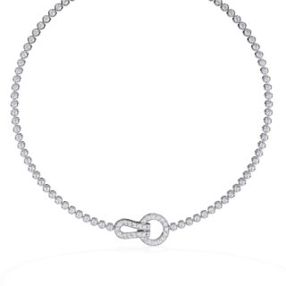 The Infinite Sparkle Buckle Necklace